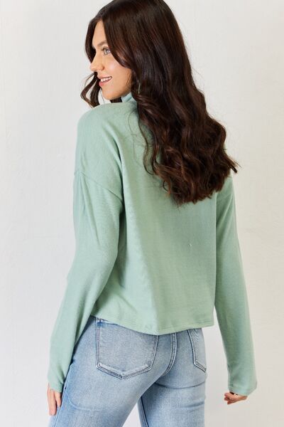 HYFVE Long Sleeve Turtleneck Top